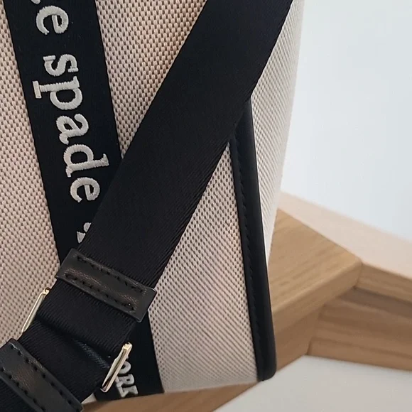 Kate Spade Black and Tan Tote Bag - Picture 3 of 4